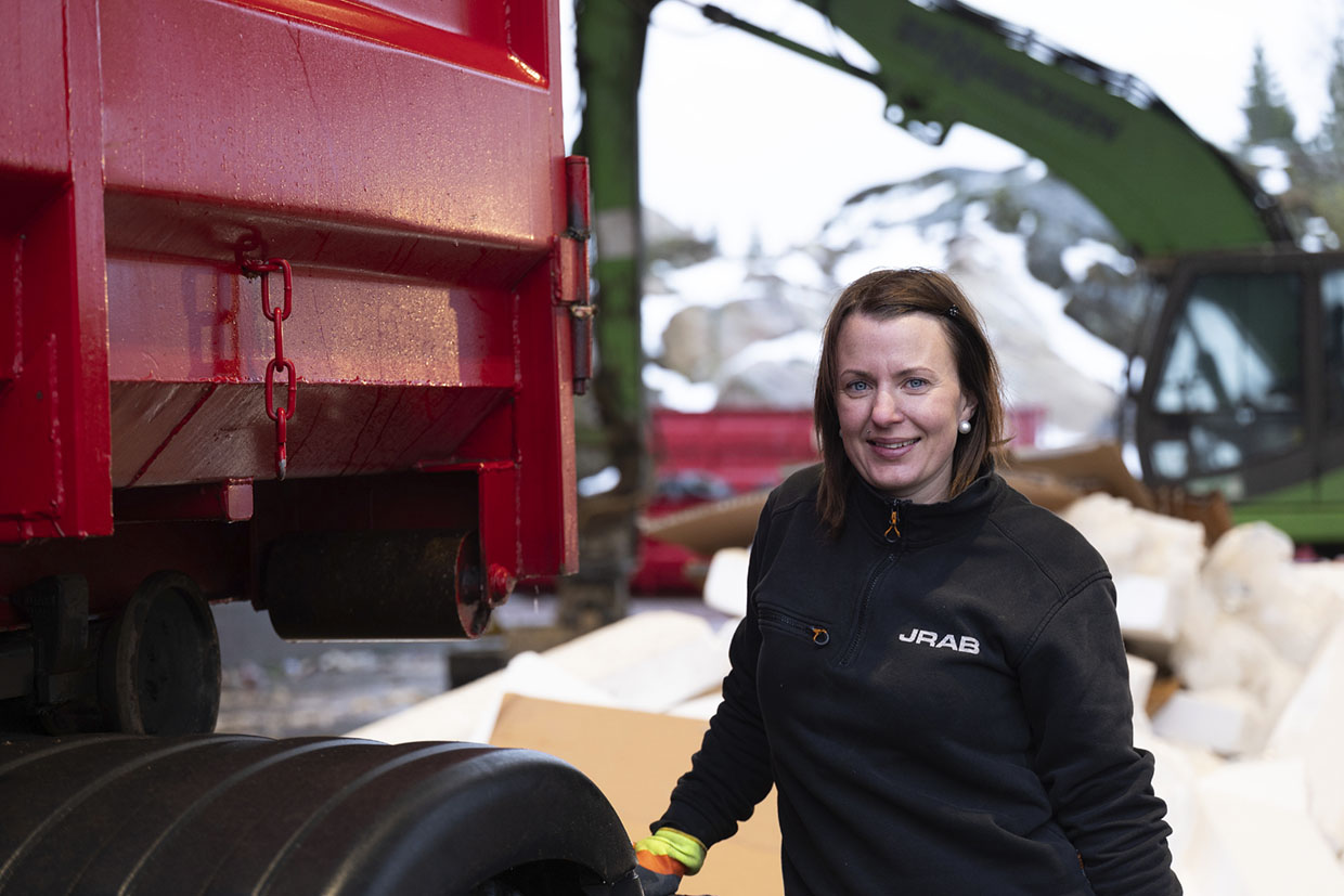 JRAB hyrcontainer i Jönköping förenklar avfallshämtningen