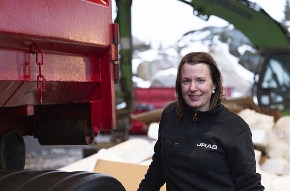 JRAB hyrcontainer i Jönköping förenklar avfallshämtningen