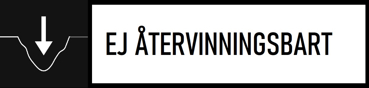JRAB Sorteringsguide- Deponi ej atervinningsbart