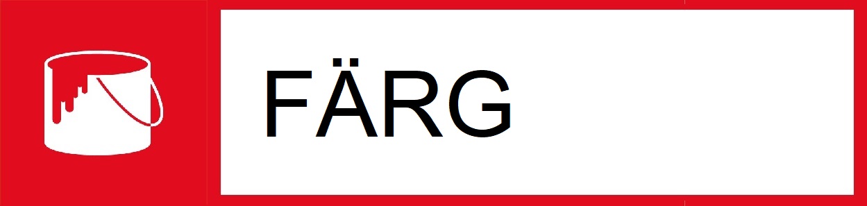 JRAB sorteringsguide – Färgavfall, t ex ej tömda färgburkar