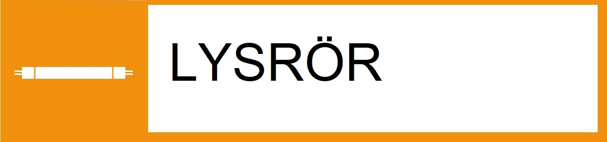 Sortera lysrör rätt JRAB i Jönköping