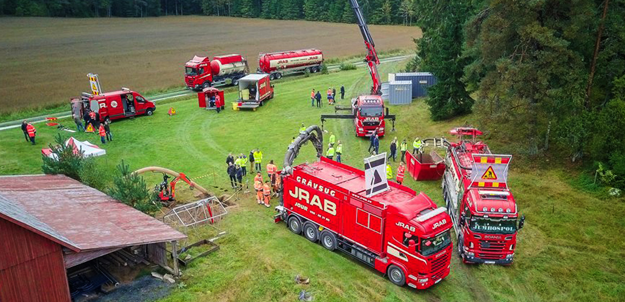 JRAB – Jönköpings Renhållning. Slamsugning, containers, återvinning.